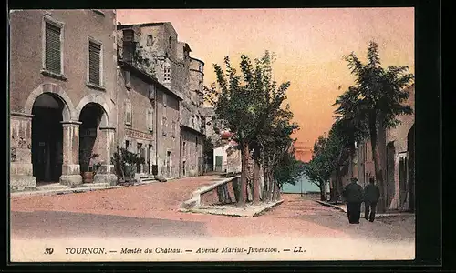 AK Tournon, Montee du Chateau, Avenue Marius Juvencton