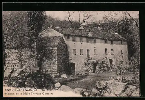 AK Sablières, Le Mas Maison de la Mere Thereze Couderc