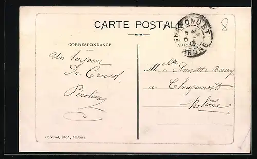 AK Saint-Péray, Chateau de Beauregard et ruines de Crussol