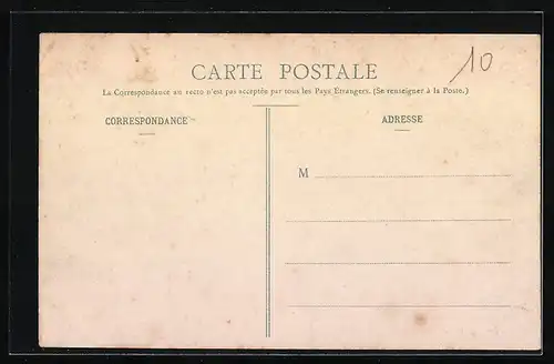 AK Chabanet, Ortspartie mit Häusern