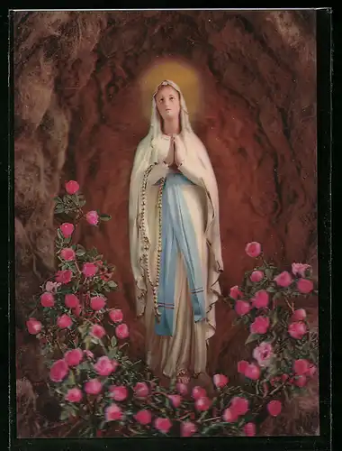 3D-AK Virgin of Lourdes