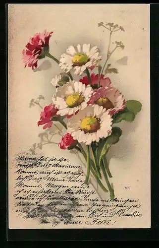 Künstler-AK Meissner & Buch (M&B) Nr. 2048: Kleine Blumen, kleine Blätter