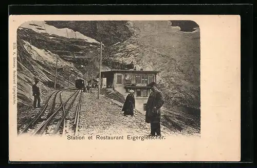AK Station et Restaurant Eigergletscher und Bergbahn