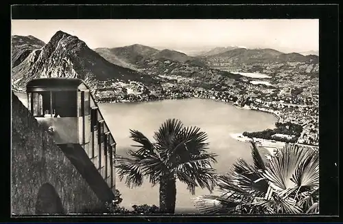 AK Lugano, Funicolare Monte Bre, Bergbahn
