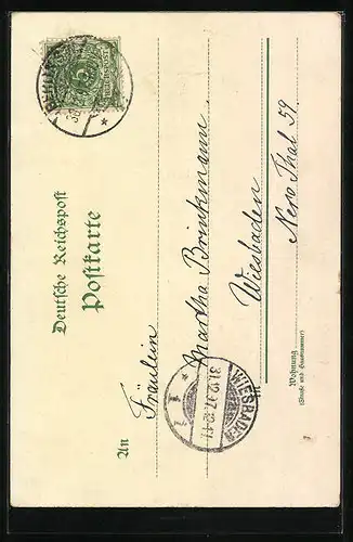 Lithographie Berlin-Tiergarten, Ruderboote an der Rousseau-Insel