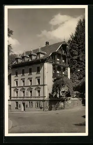 AK Triberg /Schwarzwald, Hotel-Pension Pfaff