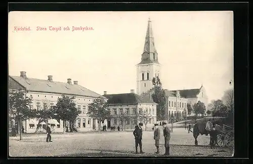 AK Karlstad, Stora Torget och Domkyrkan