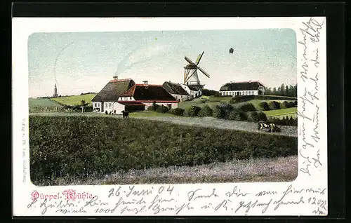 AK Düppel, Partie an der Mühle