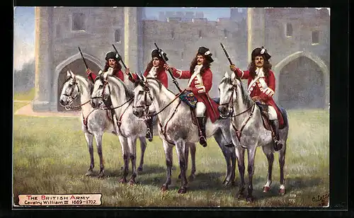 AK The British Army, Cavalry William III. 1689-1702