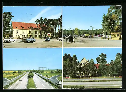 AK Mitropa-Rasthaus am Hermsdorfer Kreuz