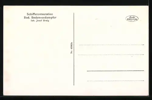 AK Konstanz a. B., Doppelschrauben-Dieselmotorschiff Baden