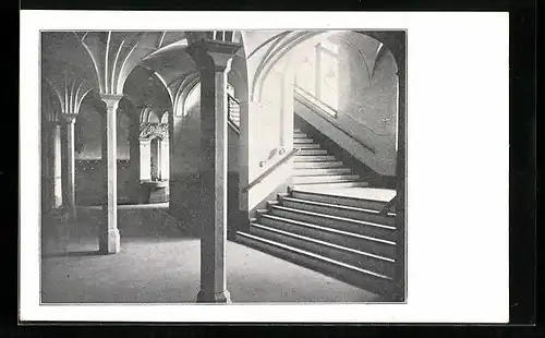 AK Berlin-Friedenau, Gymnasium, Treppenhaus