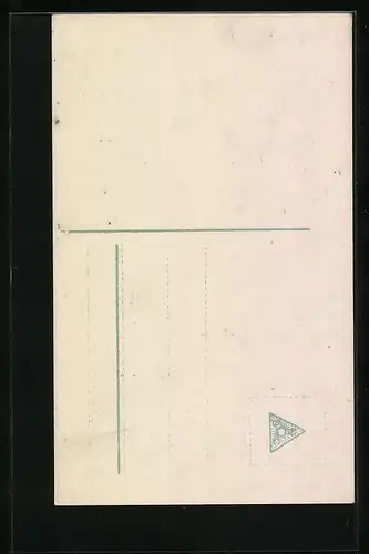 Foto-AK R & K / L Nr. 6153/1: Dame mit hübschen Lächeln und blühenden Zweig