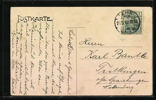 AK Lahr i. B., Offizier-Kasino des 8. Bad. Inf.-Regts. No. 169