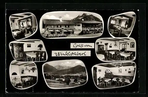 AK Winkl bei Fischbachau, Gasthaus Winklstüberl, Totalansicht