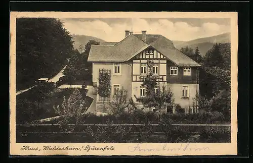 AK Bärenfels, Gasthaus Waldesheim