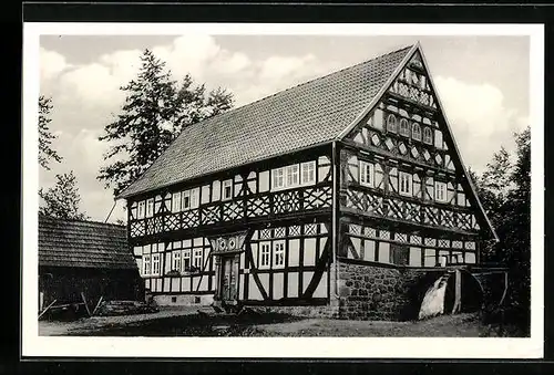 AK Ilbeshausen /Kr. Vogelsberg, Die Teufelsmühle von 1691