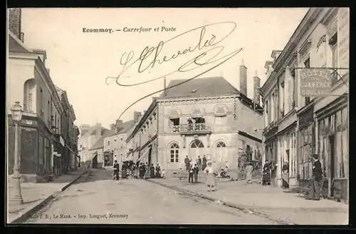 AK Ecommoy, Carrefour et Poste