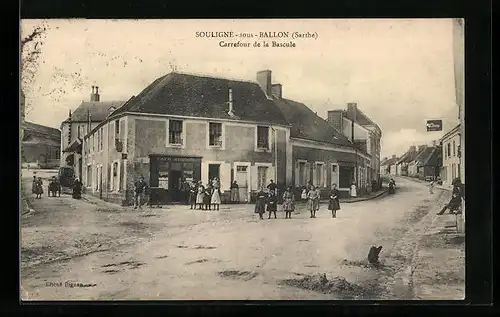 AK Souligné-sous-Ballon, Carrefour de la Bascule