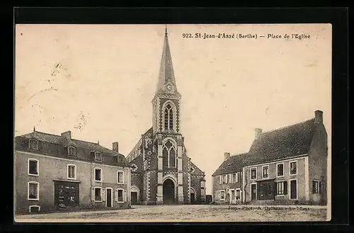 AK St-Jean-d`Assé, Place de l`Eglise