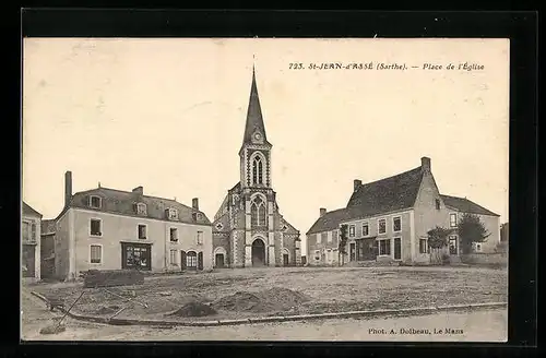 AK St-Jean-d`Assé, Place de l`Eglise