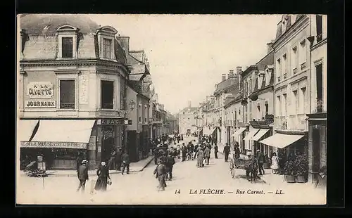 AK La Flèche, Rue Carnot