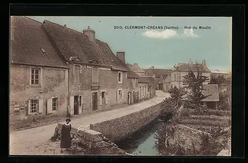 AK Clermont-Créans, Rue du Moulin