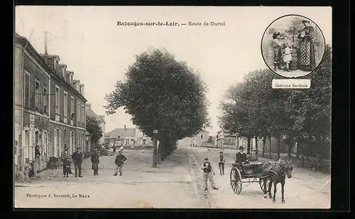 AK Bazouges-sur-le-Loir, Route de Durtal