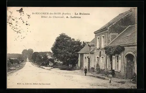 AK St-Rigomer-des-Bois, Le Buisson, Hotel du Chevreuil