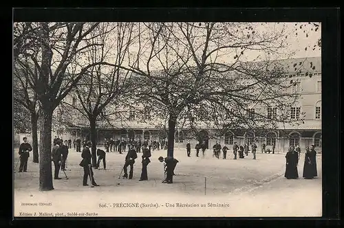 AK Précigné, Une Recreation au Seminaire