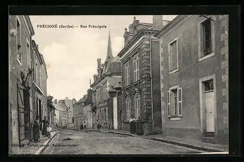 AK Précigné, Rue Principale