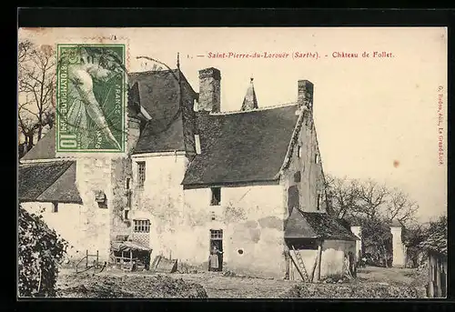 AK Saint-Pierre-du-Lorouer, Chateau de Follet