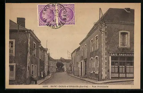 AK St-Denis-d`Orques, Rue Principale