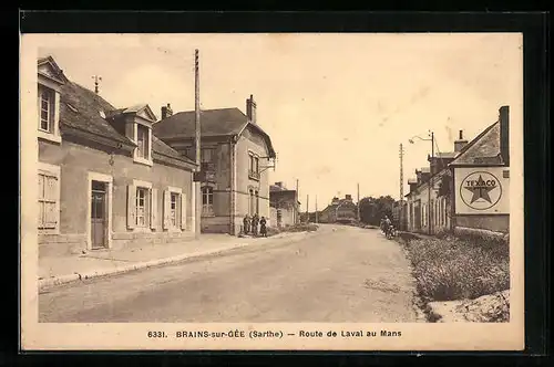 AK Brains-sur-Gée, Route de Laval au Mans