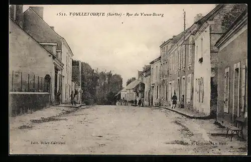 AK Foulletourte, Rue du Vieux-Bourg