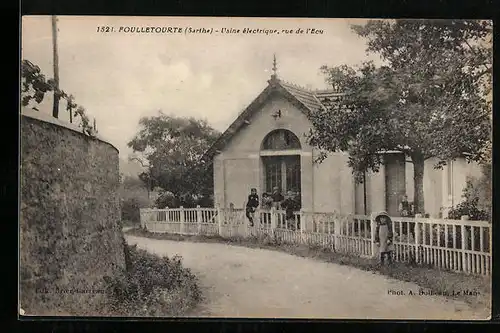 AK Foulletourte, Usine electrique, rue de l`Ecu