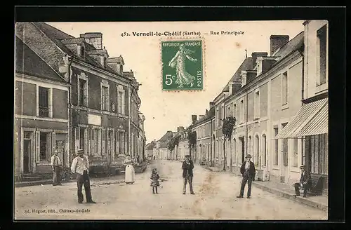 AK Verneil-le-Chétif, Rue Principale