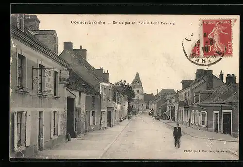 AK Connerré, Entrée par route de la Ferté Bernard