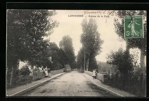 AK Connerré, Avenue de la Gare