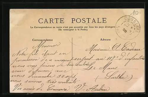 AK Connerré, Rue de Belfort