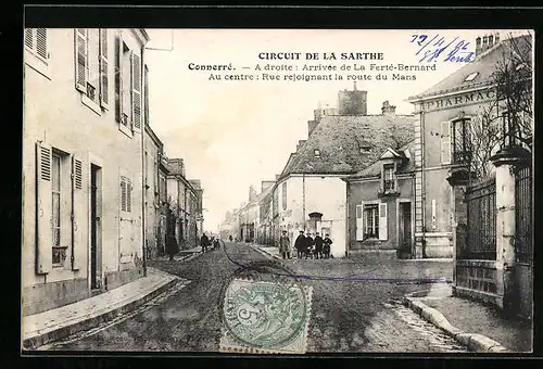 AK Connerré, Arrivée de La Ferté-Bernard, Rue rejoignant la route du Mans