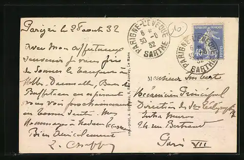 AK Parigné-L`Evêque, Arrivée par Le Mans