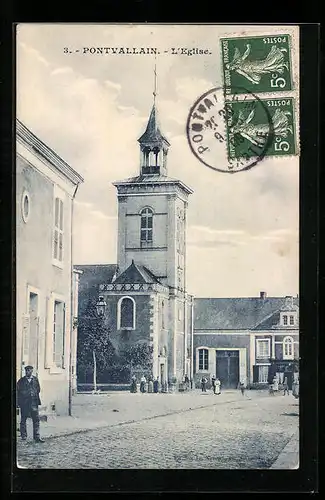 AK Pontvallain, L`Eglise