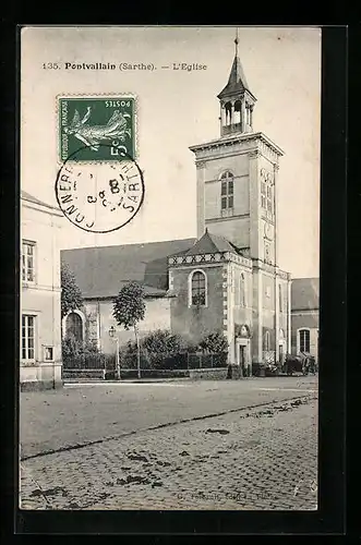 AK Pontvallain, L`Eglise