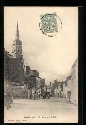 AK Pont-de-Gennes, Carrefour de l`Ecu