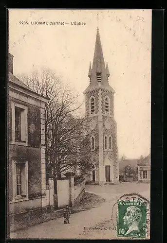 AK Lhomme, L`Eglise