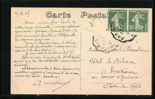 AK Montfort-le-Rotrou, Entrée route Neuve