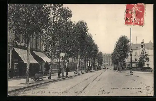 AK Le Mans, L`Avenue Thiers