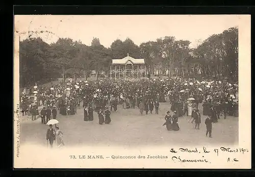 AK Le Mans, Quinconce des Jacobins