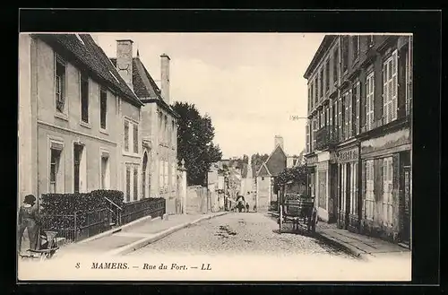 AK Mamers, Rue du Fort